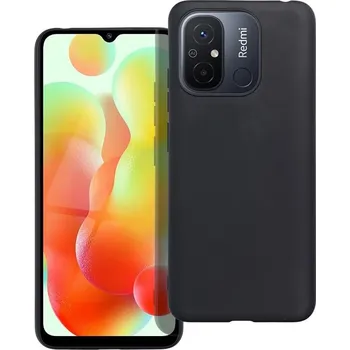 Pouzdro na mobilní telefon Kryt Xiaomi Redmi 12C MATT černý (obal neboli pouzdro na Xiaomi Redmi 12C)