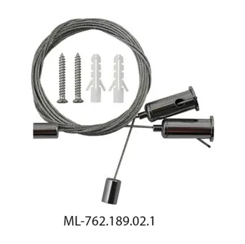 LED páska Sada k zavěšení profilu PN délka 1,5 m 2x lanko s příslušenstvím McLED ML-762.189.02.1