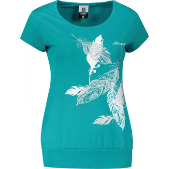 Dámské triko ALTISPORT ALW178120 TMAVÝ TYRKYS XS