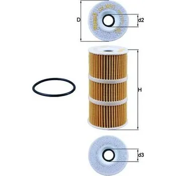 Olejový filtr Olejový filtr MAHLE OX 389/1D