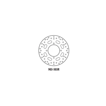 Brzdový kotouč Brzdový kotouč GOLDFREN 903-503R zadní 240 mm