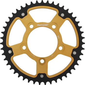 Řetězová sada pro motocykl Řetězová rozeta SUPERSPROX STEALTH RST-823:47-GLD zlatá 47 zubů, 520