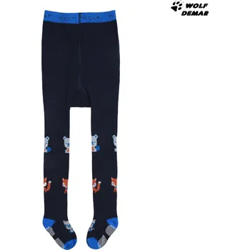 Chlapecké oblečení Kojenecké punčocháče WOLF P2015 tmavě modré, vel. 62-92