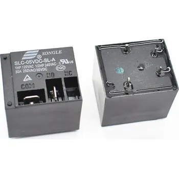 Relé Relé SLC-05VDC-SL-A, 5V DC/250V AC 30A, 4-pin