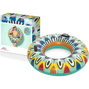 Hračka pro nejmenší Bestway Nafukovací kruh s barevnými vzory