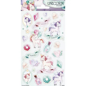 samolepka ST24, Samolepky, JEDNOROŽCI, 1 arch