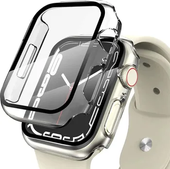 Příslušenství k chytrým hodinkám Tech Protect Defense360 pro Apple Watch 7/8 45 mm ochranné pouzdro čiré