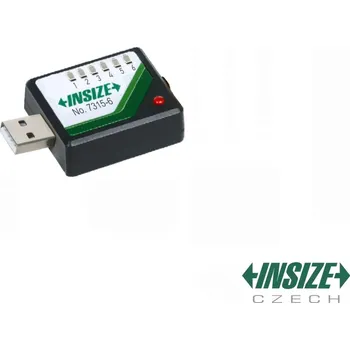 Posuvné měřítko Multikanálový ZigBee přijímač, 6 měřidel, USB port 7315-6 INSIZE