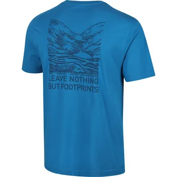 Pánské tričko Inov-8 GRAPHIC Tee Footprint M blue triko modrá XS