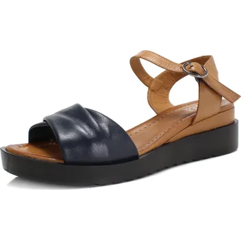 Dámské sandále DÁMSKÉ SANDÁLY WILD 037-931-53I06.05 NAVY MODRÁ Barva: MODRÁ, Velikost: 42