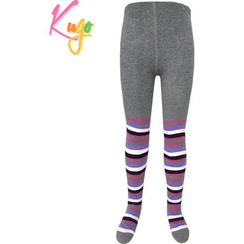 Dívčí oblečení Dětské punčocháče KUGO P8998 šedé