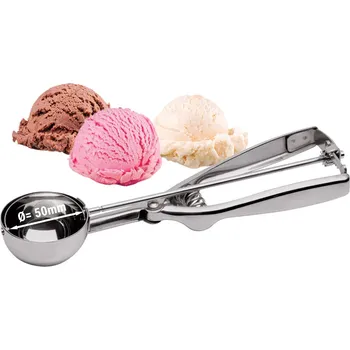 Naběračka G.Gastro Naběračka na zmrzlinu - 1/24L - Ø 50 mm