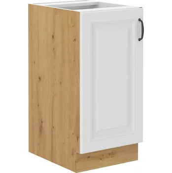 Kuchyňská skříňka FALCO Kuchyňská skříňka Stipe 40 D 1F BB bílá/dub artisan