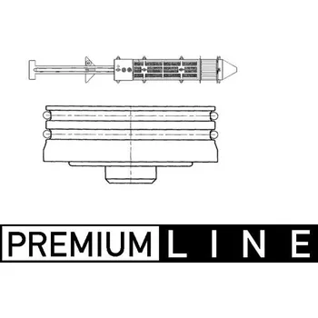 Sušič klimatizace Sušárna, klimatizace MAHLE AD 190 000P