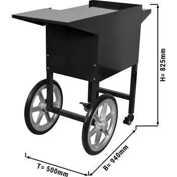 Servírovací stolek G.Gastro Vozík pro popcornovač