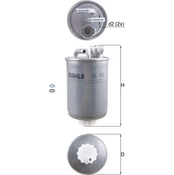Palivový filtr Palivový filtr MAHLE KL 476D