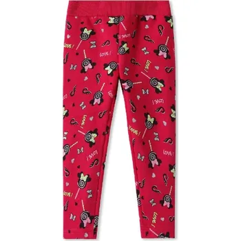 Dívčí zateplené legíny KUGO FL6703, růžové