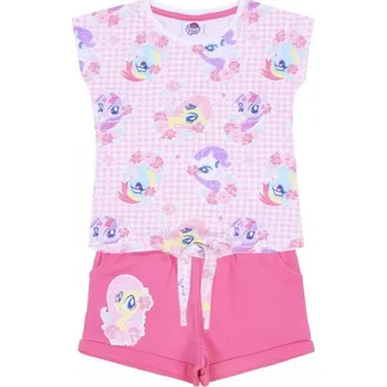 Klika na kolo Forkids KOMPLET TRIČKO A KRAŤASY MY LITTLE PONY (Forkids - velikost: 110)