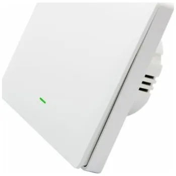 Centrální jednotka pro chytrou domácnost SmartWise B1LW 1-gang eWeLink smart WiFi + RF wall switch with physical button (single-live-wire, works without neutral) (white)