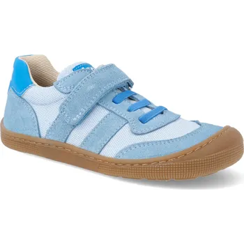 Barefoot dětské tenisky KOEL - Dylan Textiel Celeste modré Velikost: 21