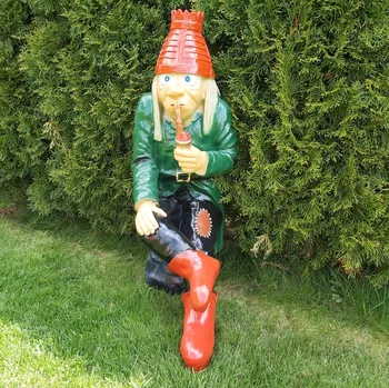 Zahradní dekorace Vodník figura zahradní velká 80 cm