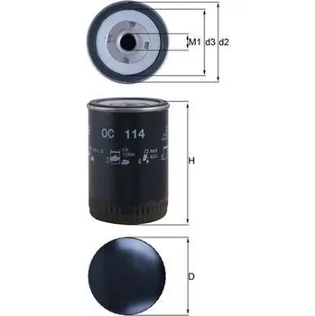 Filtr do auta Olejový filtr MAHLE OC 114