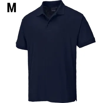 Pánské tričko G.Gastro Men's Workwear Polo Shirt – Dark Navy - Short Sleeve - Size M - 65% Polyester / 35% Cotton