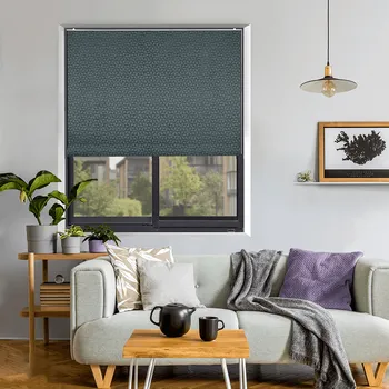 Roleta FOA Římská roleta, Velutto, Tyrkysově modrá, RV 011 , 60 x 50 cm