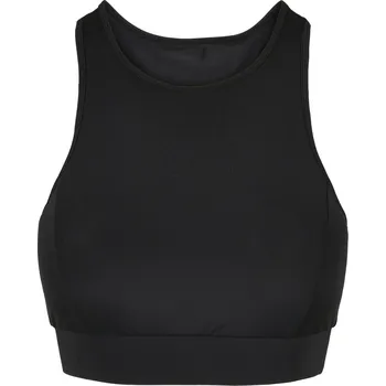 Podprsenka podprsenka sportovní URBAN CLASSICS - High Neck Tech - black - TB4757 - S