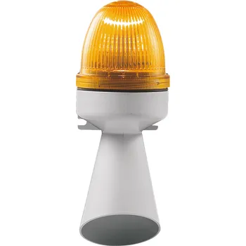 Zabezpečovací technika SIRENA Houkačka SLEMF 240V AC IP43 oranžová SIR-40422