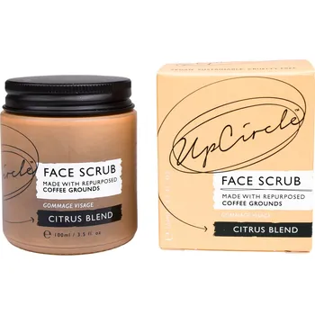 Pleťový peeling UpCircle Coffee Face Scrub Citrus pleťový peeling 100 ml