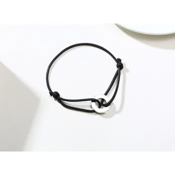 Náramek B-TOP Módní pánský náramek z nerezové oceli RING