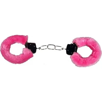 Pouta pro ženy PLYŠOVÁ kovová