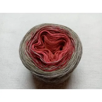 Příze Oheň v krbu mini 3-nitka 300m (Duhové klubko Oheň v krbu mini)