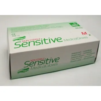 Vyšetřovací rukavice Rukavice vyšetr. latex 9015 balení 100ks XS bílá