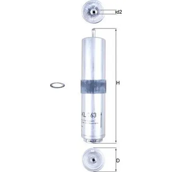 Palivový filtr Palivový filtr KNECHT KL 763D
