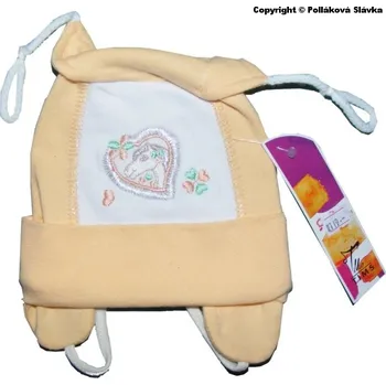 Čepice Dětská čepice Tims Koník žlutá, vel. 42