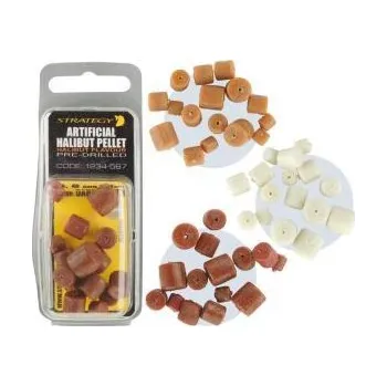 Strategy Artificial Halibut Pellet 6,8,10mm Dark brown