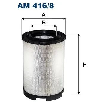Filtr do auta Vzduchový filtr FILTRON AM 416/8