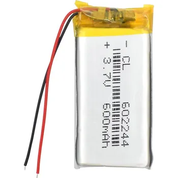 Li-Pol baterie 500mAh, 3.7V, 602244