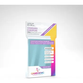 Příslušenství k deskovým hrám Obaly na karty Gamegenic Prime Standard European - 50 ks