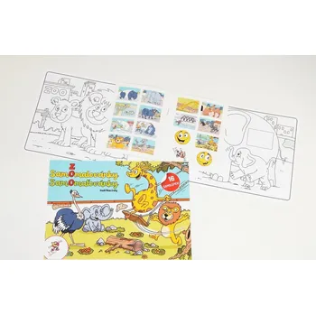 omalovánky Mičánek Omalovánky A5 ZOO + samolepky 2351 141380