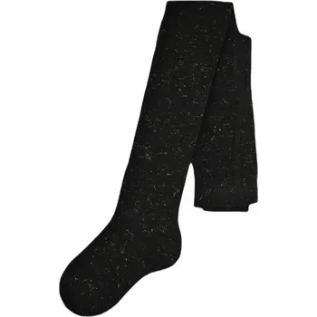 Dětské punčocháče se zlatým vláknem, Noviti, černé, Velikost koj. oblečení 80-86 (12-18m)