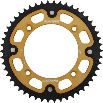 Řetězová sada pro motocykl Řetězová rozeta SUPERSPROX STEALTH RST-209:50-GLD zlatá 50 zubů, 420
