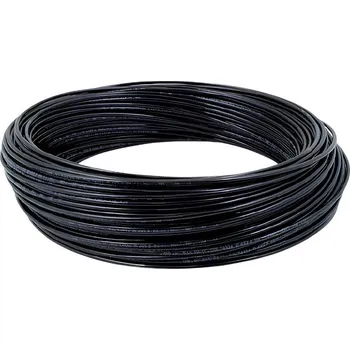 Zahradní hadice Membra Plastic Hadička z polyethylenu černá 6/4 mm