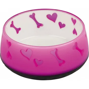 Miska pro psa Trixie Lovely Dog miska těžká plastová pro psa 0,3 l/12 cm