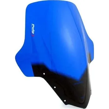 Plexi štít PUIG TOURING 4101A modrá