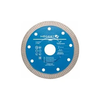 Řezný kotouč Högert Diamantový kotouč 125 mm, na keramiku