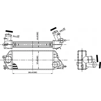 Autodíl Chladič turba HART 612 551