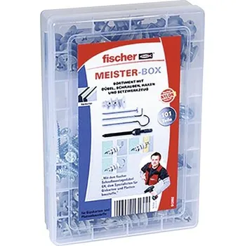 Hmoždinka Meister-Box Fischer GK + ŠROUB + HÁČEK